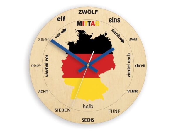 Nástenné hodiny Germany hnedé