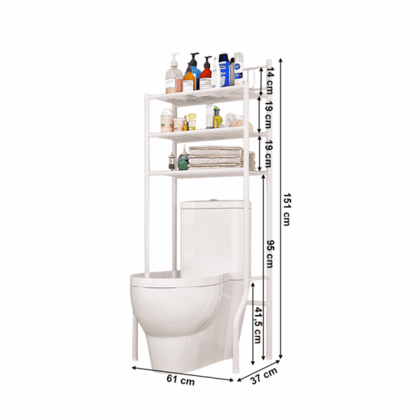 Regál nad WC REMIN Tempo Kondela – Obrázok 3