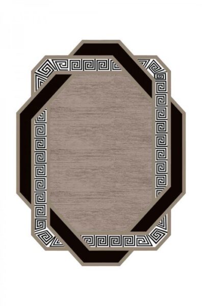 Koberec Octagon 120x180 cm hnědý