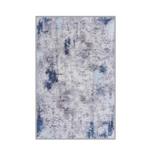 Koberec Moss 120x180 cm sivý/modrý
