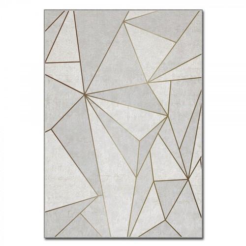 Koberec Glan 160x230 cm sivý