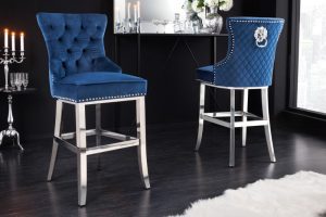 Chesterfield barová stolička FRIXON Dekorhome