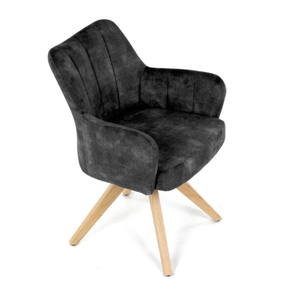 Otočné jedálenské kreslo HC-D7188 Autronic – Obrázok 4