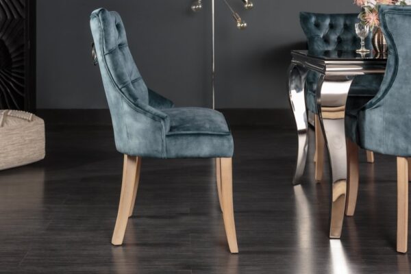 Chesterfield jedálenská stolička 2 ks FRIXON Dekorhome – Obrázok 4