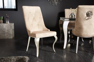 Chesterfield jedálenská stolička 2 ks ZETHOS Dekorhome