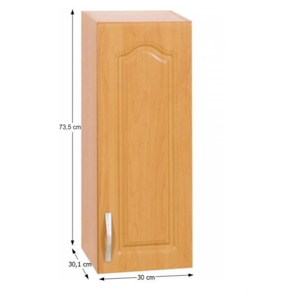 Horná skrinka LORA MDF NEW KLASIK W30 / 735 Tempo Kondela – Obrázok 3