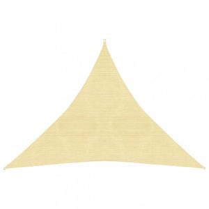 Tieniaca plachta trojuholníková HDPE 3 x 3 x 3 m Dekorhome
