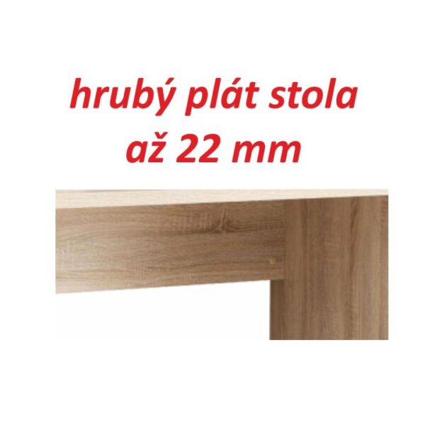 Písací stôl EUSTACH DTD Tempo Kondela – Obrázok 3