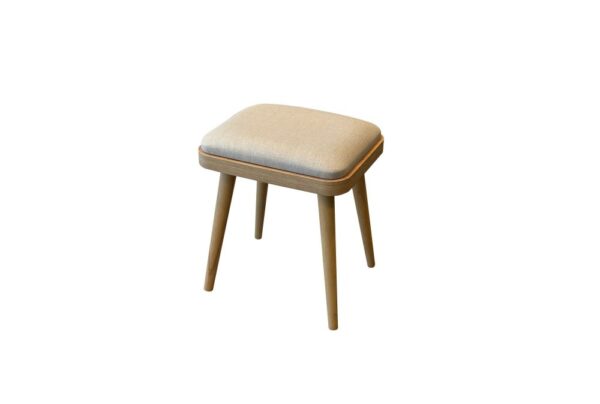 Jedálenský set s rozkladacím stolom a stoličkami (4 kusy) Vina Mini 04 1005 - Oak, Cream – Obrázok 4