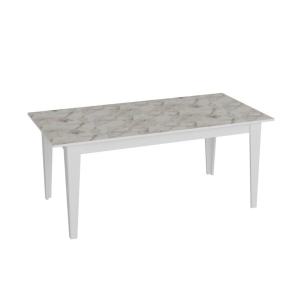 Jedálenský stôl Polka - White – Obrázok 2