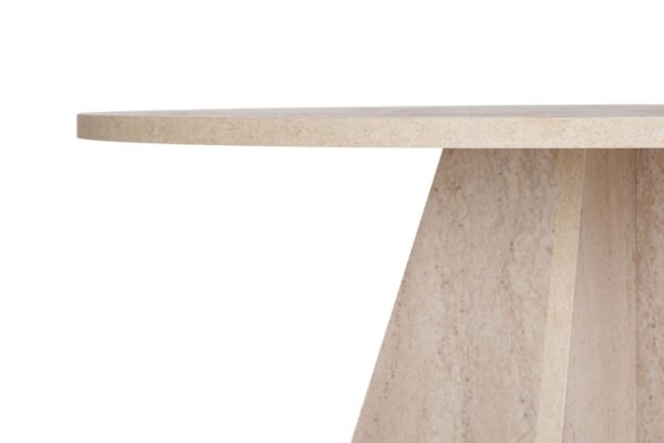 Jedálenský stôl Virella - Travertine – Obrázok 4