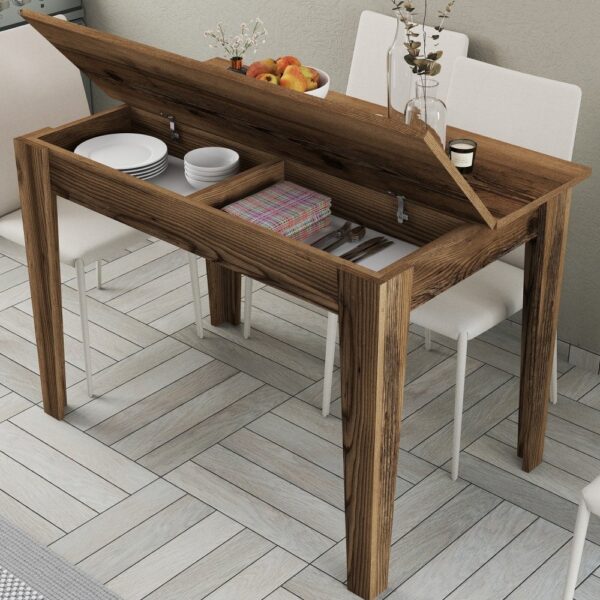 Kuchynský stôl Kiev 507 - Walnut – Obrázok 4