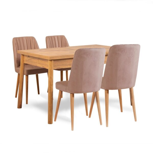 Set stola a stoličiek (6 kusov) Costa Atlantic Stone – Obrázok 2