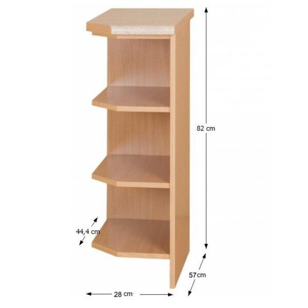 Spodná skrinka policová LORA MDF NEW KLASIK S30N Tempo Kondela – Obrázok 2