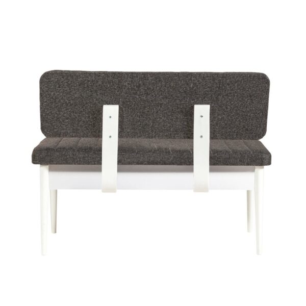 Bank Vina Bank Anthracite, White – Obrázok 4