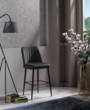 Bar Stool Set (2 Pieces) Vento - Anthracite