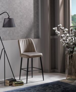 Bar Stool Set (2 Pieces) Vento - Cappuccino