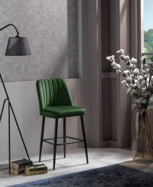 Bar Stool Set (2 Pieces) Vento - Green