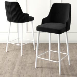 Bar Stool Set (4 Pieces) Enox - Black