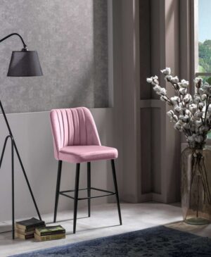 Bar Stool Set (4 Pieces) Vento - Lilac
