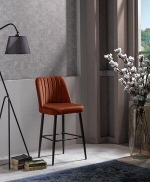 Bar Stool Set (4 Pieces) Vento - Tile Red