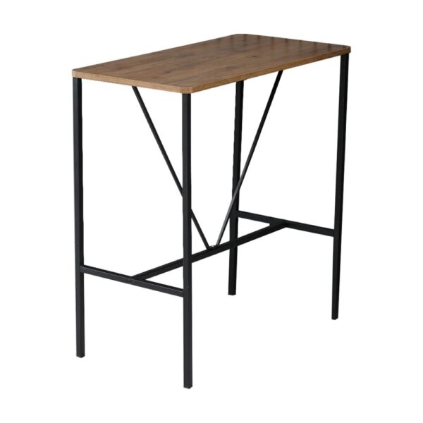 Bar Table & Stool Set (5 Pieces) Nordic - Cream – Obrázok 2