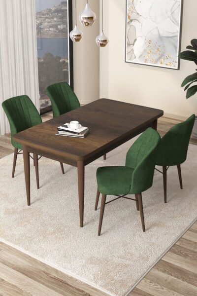 Dining Table & Chairs Set (5 Pieces) Arp - Baroque