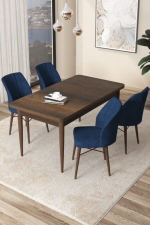 Dining Table & Chairs Set (5 Pieces) Arp - Baroque