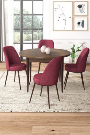 Dining Table & Chairs Set (5 Pieces) Tor - Baroque