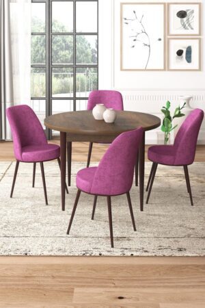 Dining Table & Chairs Set (5 Pieces) Tor - Baroque