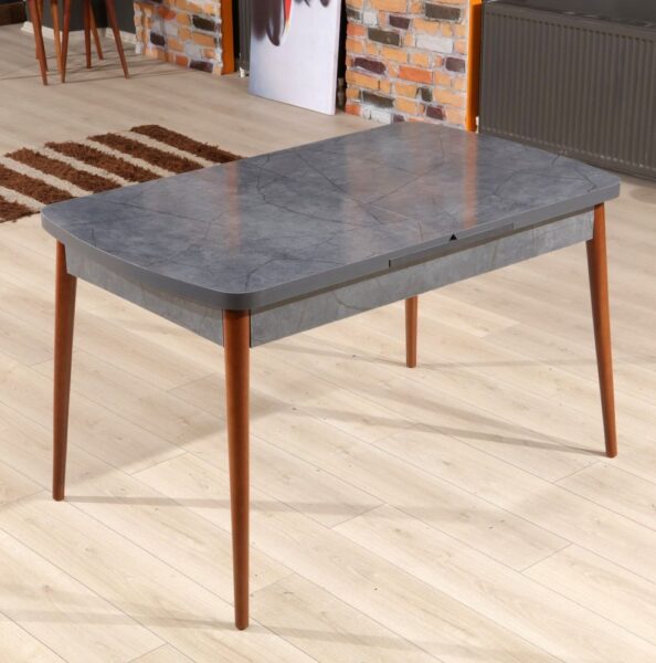 Extendable Dining Table Aris - Anthracite