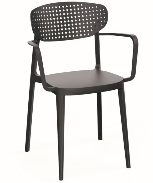 Jedálenská stolička AIRE ARMCHAIR Rojaplast – Obrázok 2