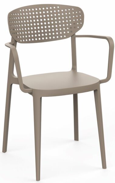 Jedálenská stolička AIRE ARMCHAIR Rojaplast – Obrázok 3
