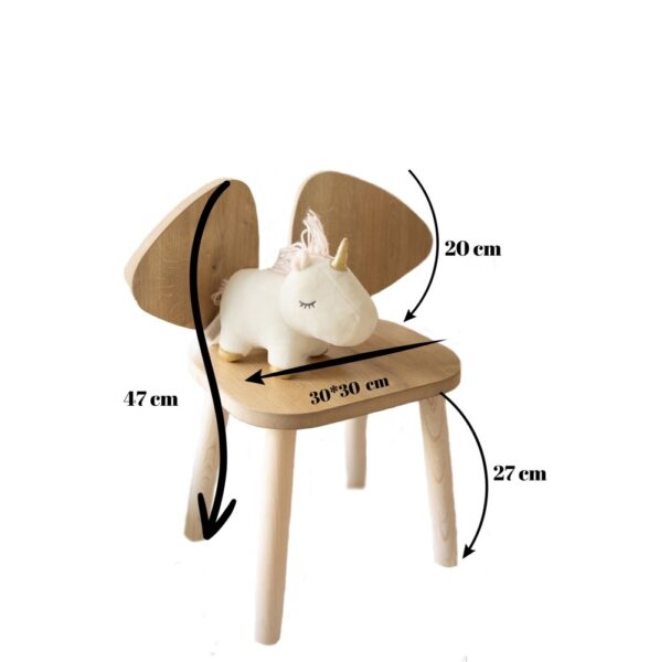 Kid's Chair Mickey Chair - Brown – Obrázok 3