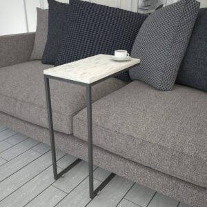 Príručný stolík / Odkladací stolík Callen - White Marble