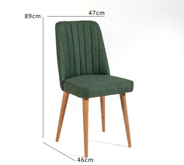 Stolička Vina Sandalye Green, Atlantic – Obrázok 4