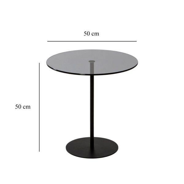 Príručný stolík / Odkladací stolík Chill-Out - Black, Dark Grey – Obrázok 4