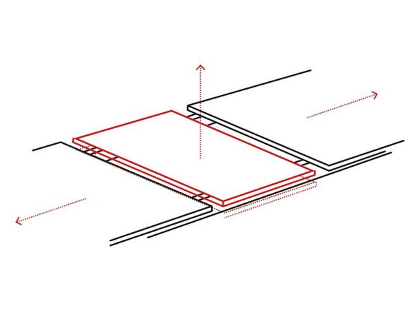 Rozkladací jedálenský stôl WESTIN S Signal – Obrázok 3