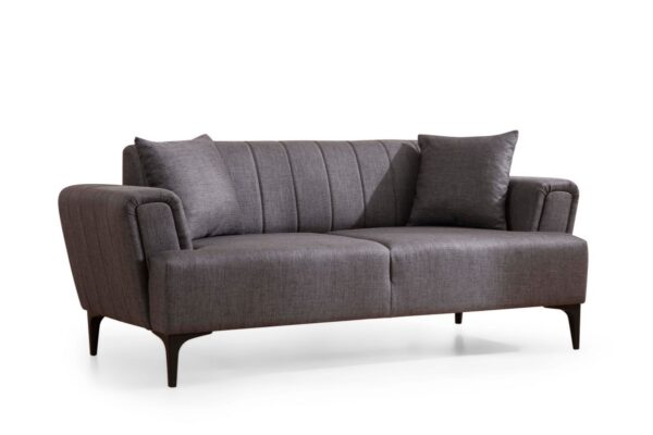 Dvojmiestna pohovka Hamlet 180 cm sivá