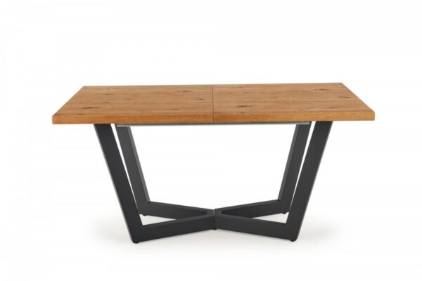 Jedálenský rozkladací stôl Massive 160/250 cm dub artisan/čierny