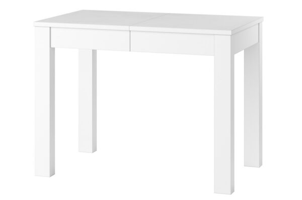 Jedálenský rozkladací stôl Orion 02 100/160 cm biely