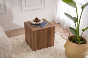 Príručný stolík / Odkladací stolík Küp - Walnut
