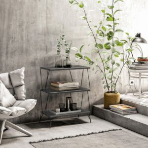 Príručný stolík / Odkladací stolík Lazandos - Anthracite