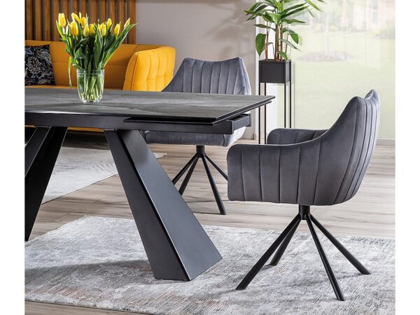 Rozkladací jedálenský stôl SALVADORE CERAMIC 180-260 cm Signal – Obrázok 4