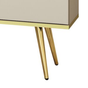 Nohy k TV stolíku ORO 135 cm 4 ks zlaté
