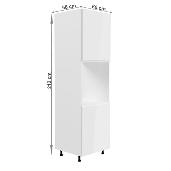Vysoká skrinka AURORA D60P Tempo Kondela – Obrázok 2