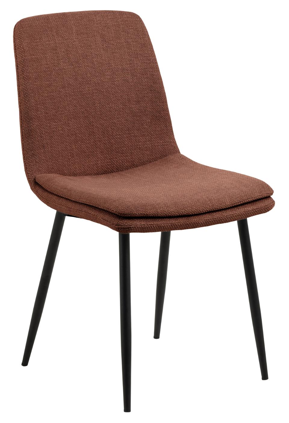 Jedálenská stolička Becca terracotta