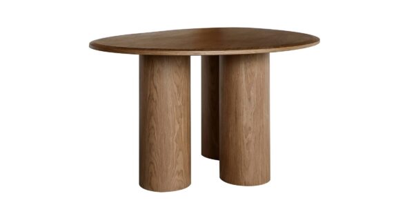 Jedálenský stôl Vesper 140 cm orech svetlý