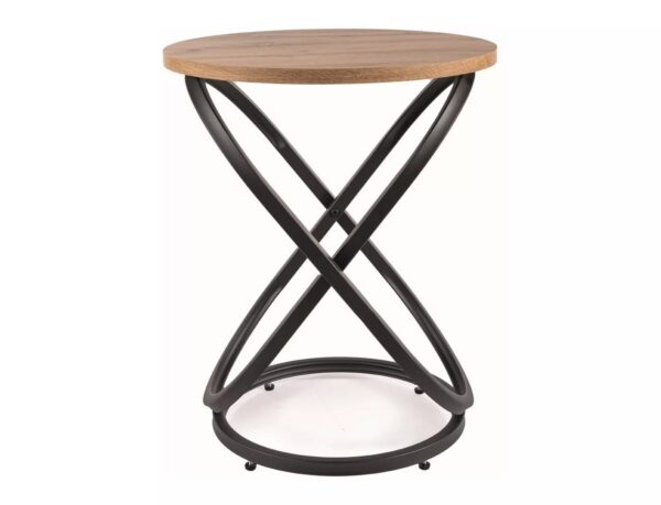 Konferenčný stolík EOS II dub artisan/čierny mat