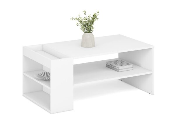 Konferenčný stolík MURCIA 100 cm biely